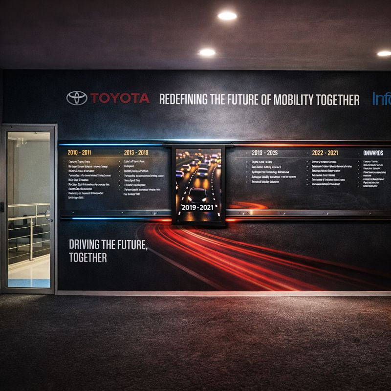 Product Introduction Wall Product Showcase – Inkspiration