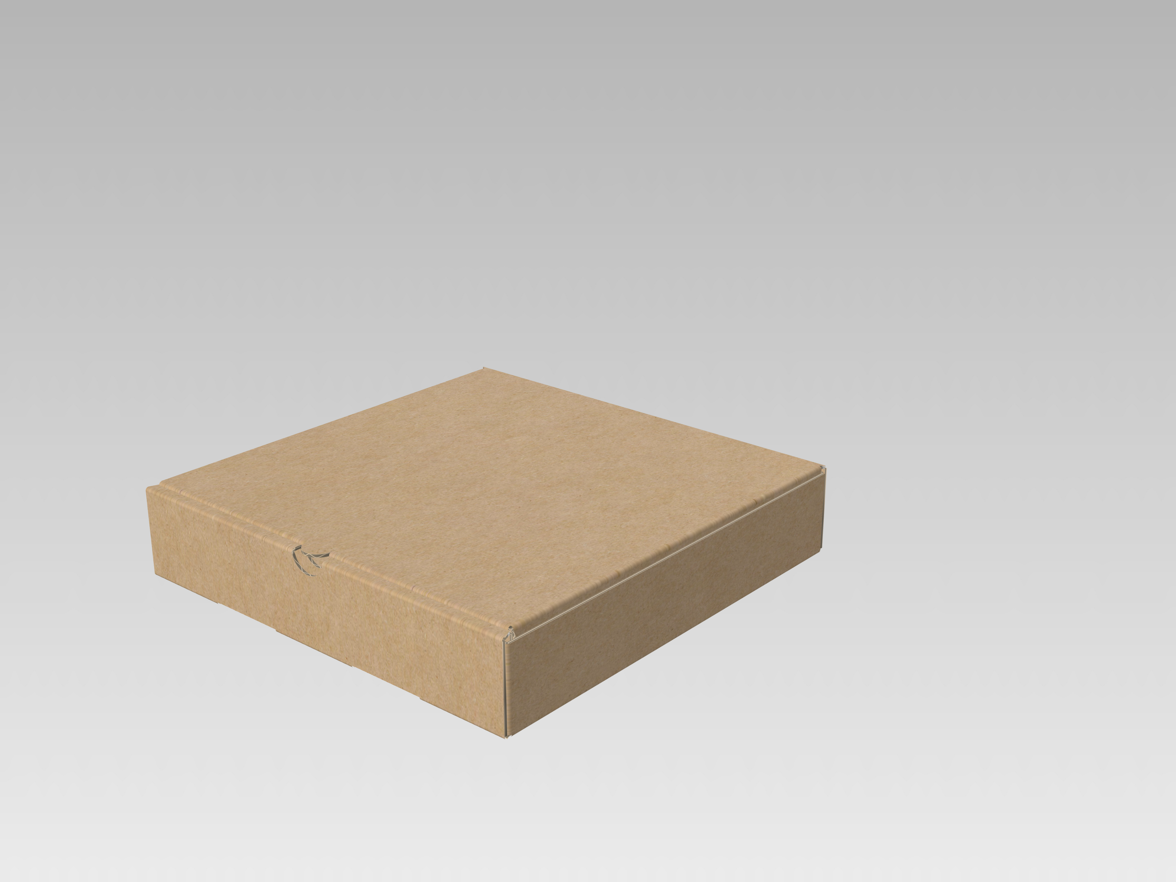 Small Pizza Box with Single Colour Print 8x8"