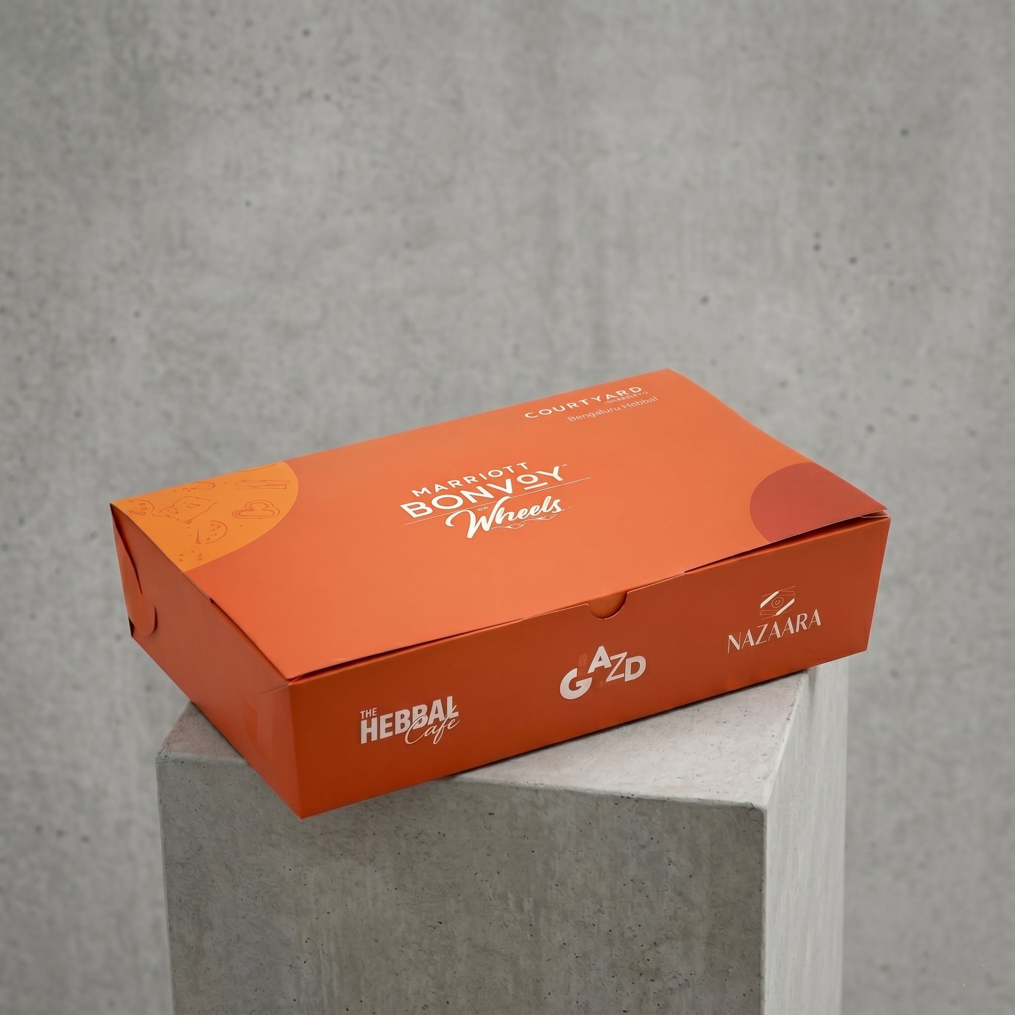 Custom Printed Cloud Kitchen Burger Boxes