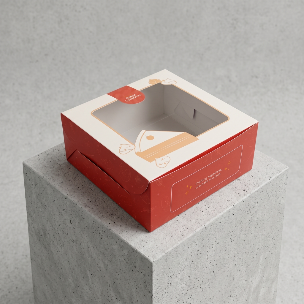 Custom Printed Cake Box