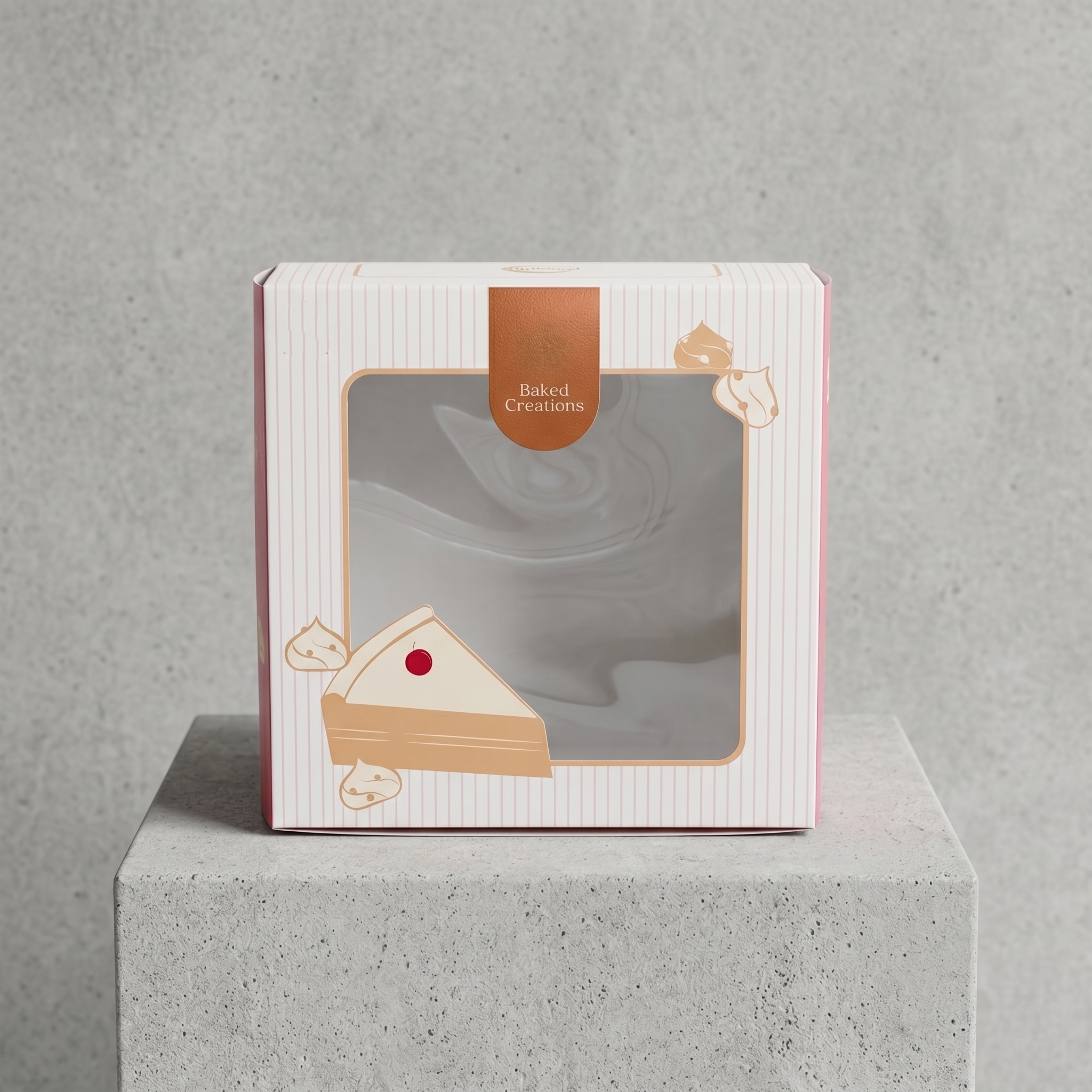 Custom Printed Cake Box