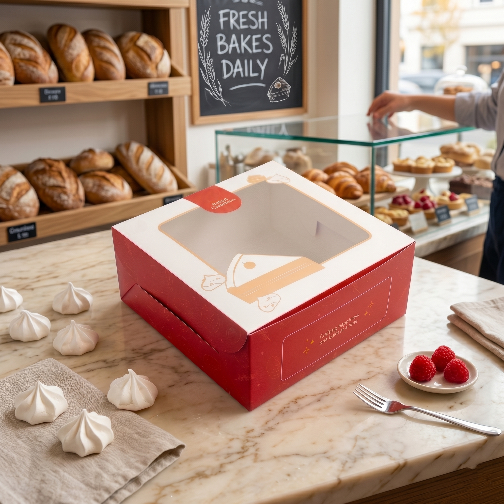 Custom Printed Cake Box