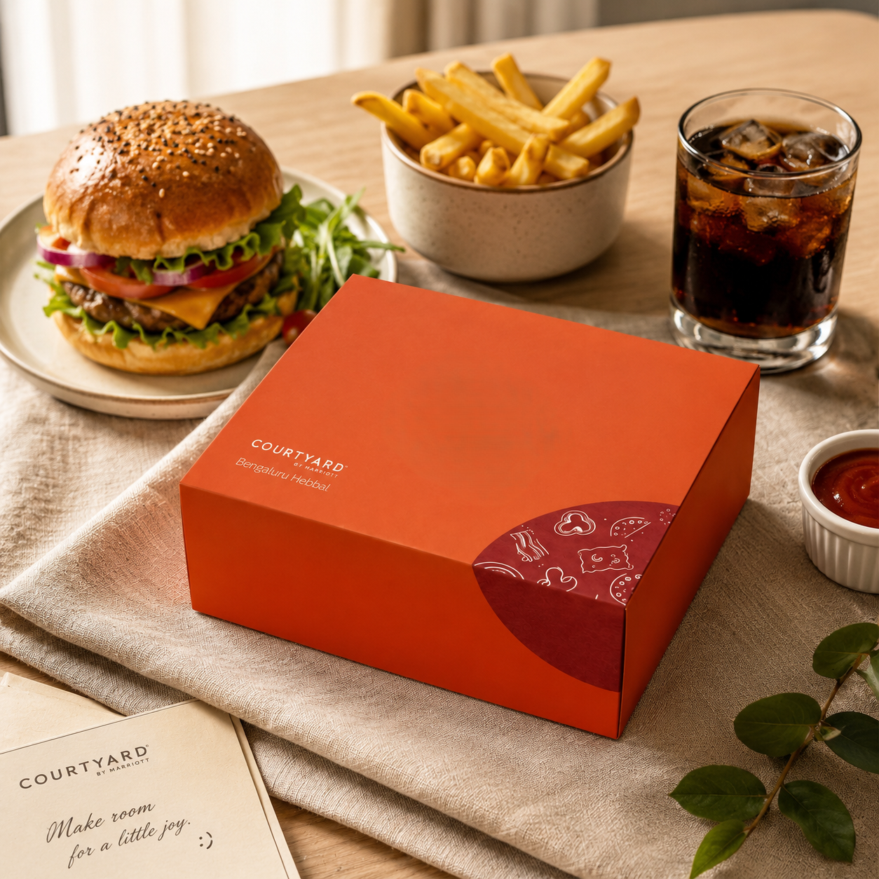 Custom Printed Cloud Kitchen Burger Boxes