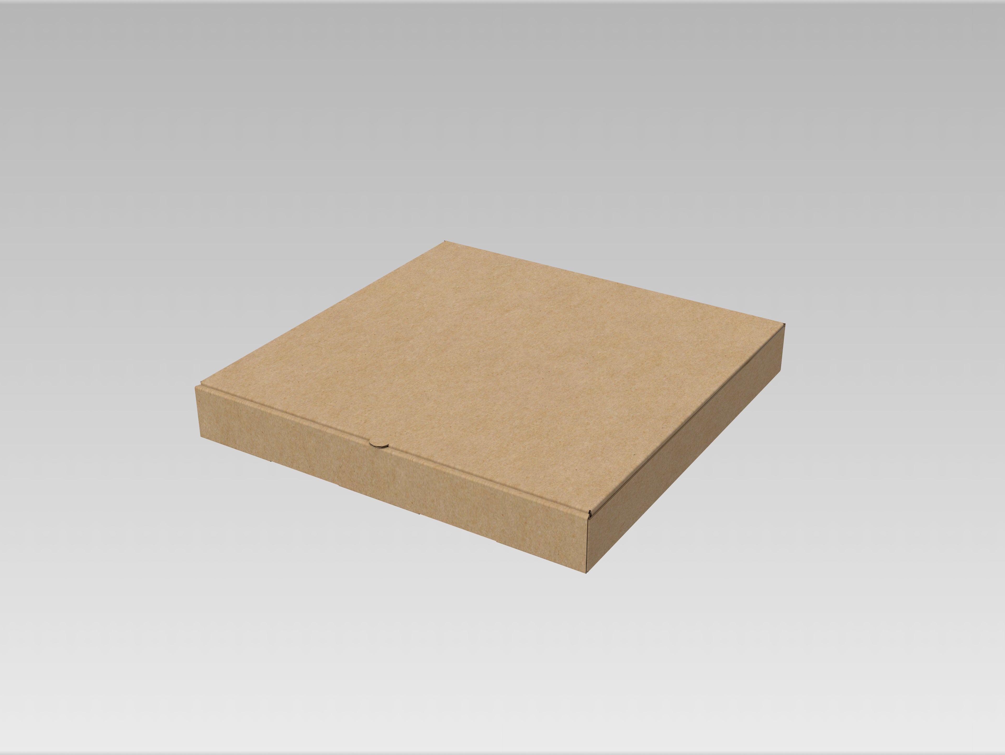 Large Pizza Box with Single Colour Print 12x12"