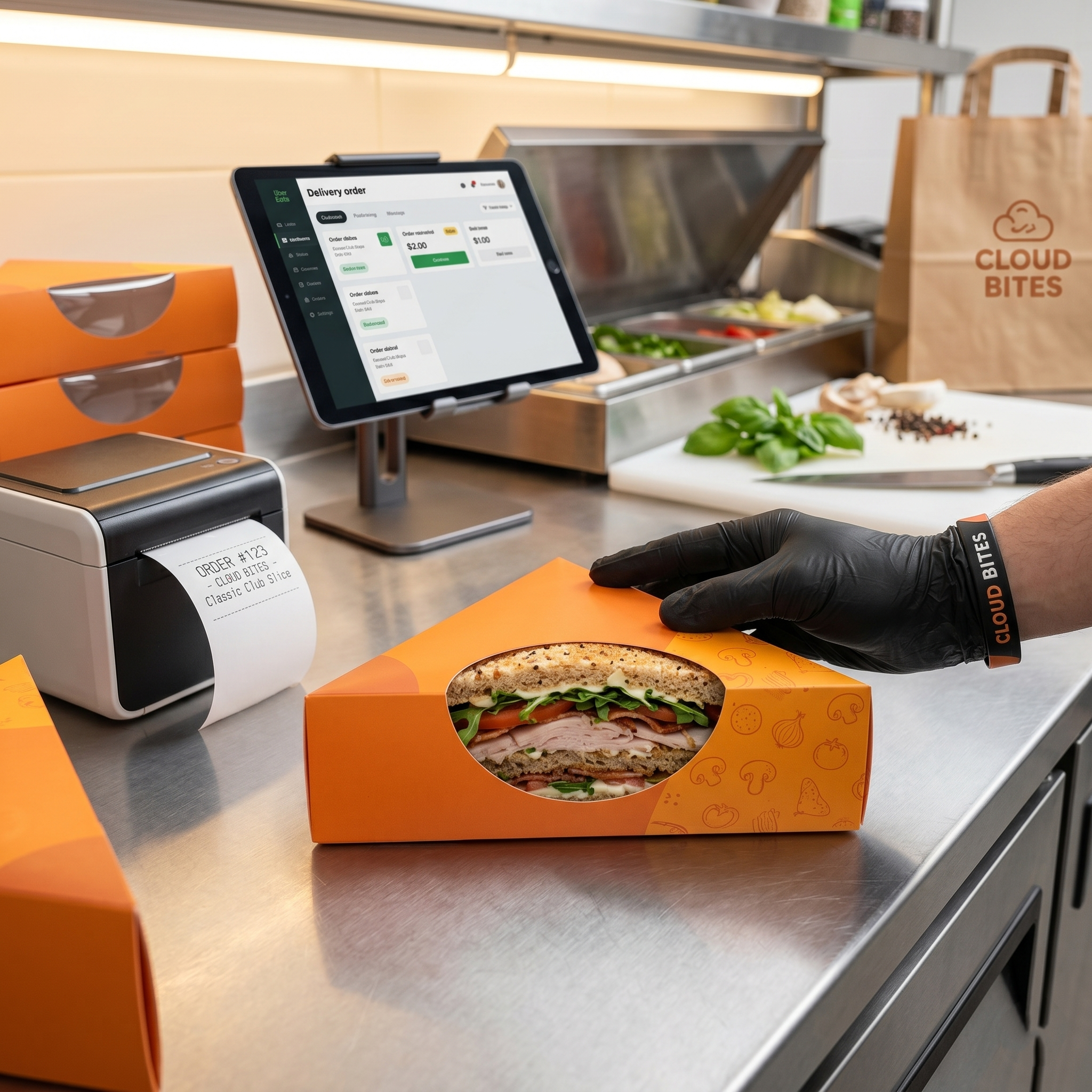 Custom Printed Sandwich Box