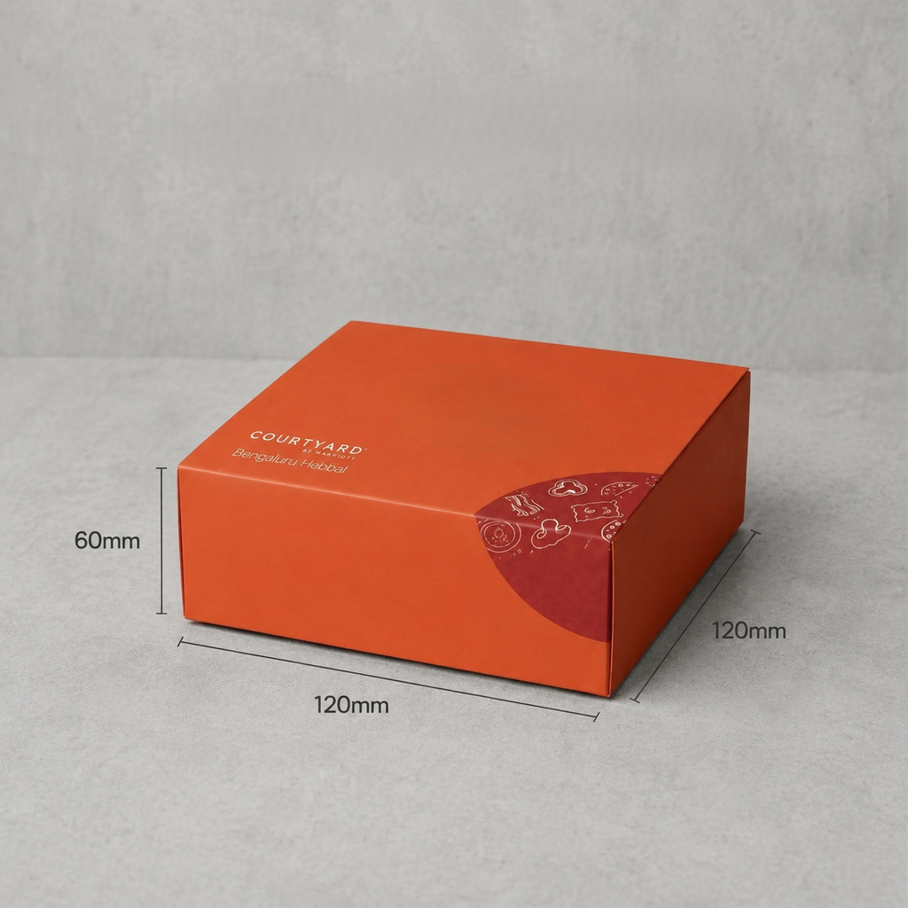 Custom Printed Cloud Kitchen Burger Boxes